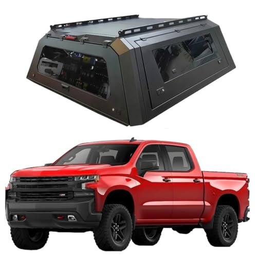 Chevy Silverado Camper Shell — LEER Truck Cap