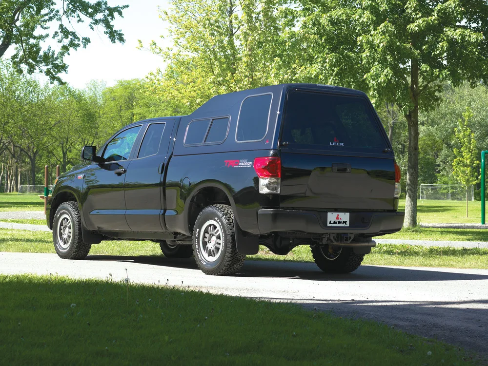 LEER truck cap installed on a pickup